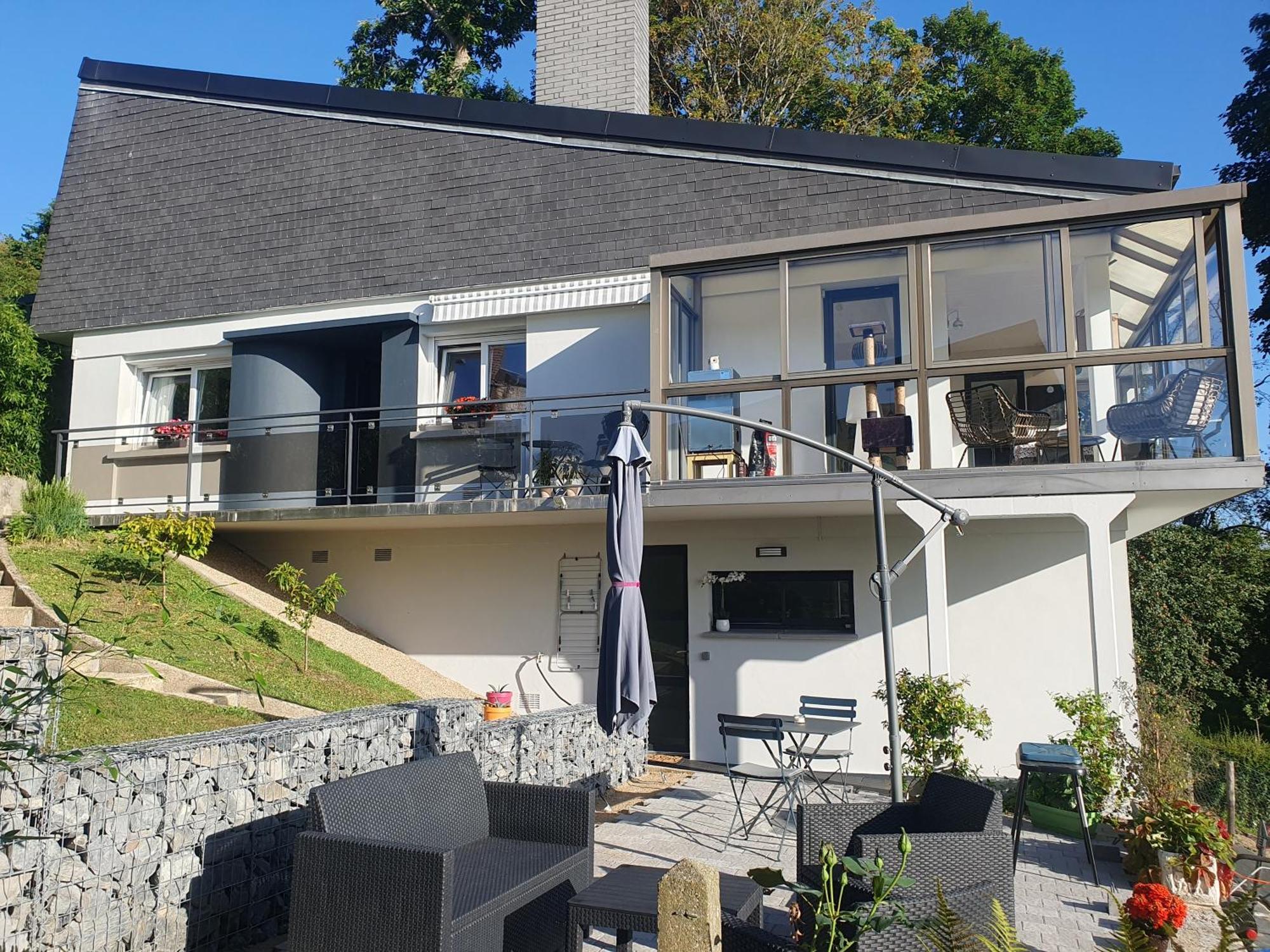 Du Haut Des Rives - Bel Appt Pour 4 Caudebec en Caux Bagian luar foto